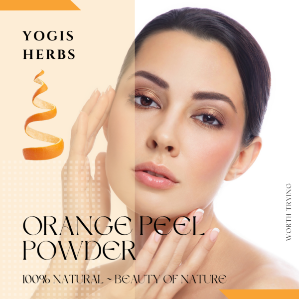 Orange Peel Powder - 200g Fresh & Pure 1