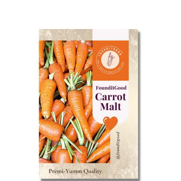 FiG Carrot Malt - 100% Natural Health Drink, Super Food & Nutritional Supplement – No Preservatives – Premium Quality 1
