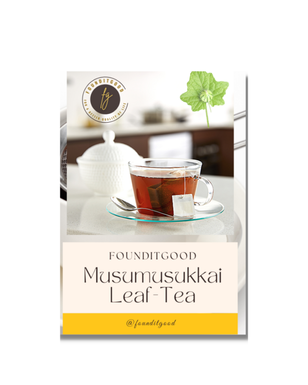 Musumusukkai Leaf-Tea (Mukia maderaspatana) 100% Natural Herbal Infusion - Blood Pressure Support 1